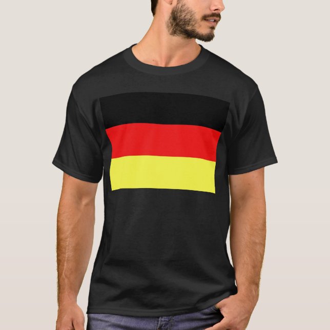 Camiseta Bandeira alemã (Frente)