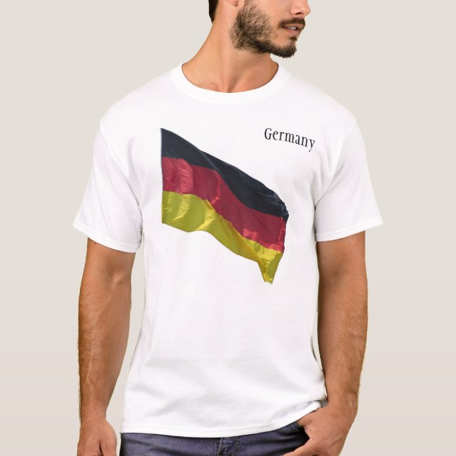 Camiseta Bandeira alemão (Frente)