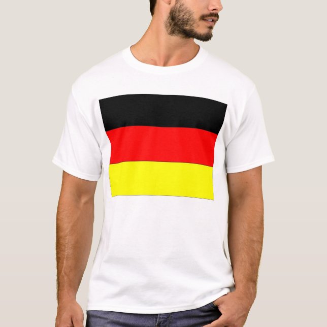 Camiseta Bandeira alemão (Frente)