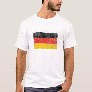 Camiseta Bandeira alemão rústica