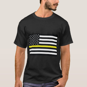 Camiseta Bandeira amarela, bandeira americana com faixa ama