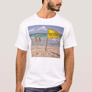 Camiseta Bandeira amarela Barbados 2010