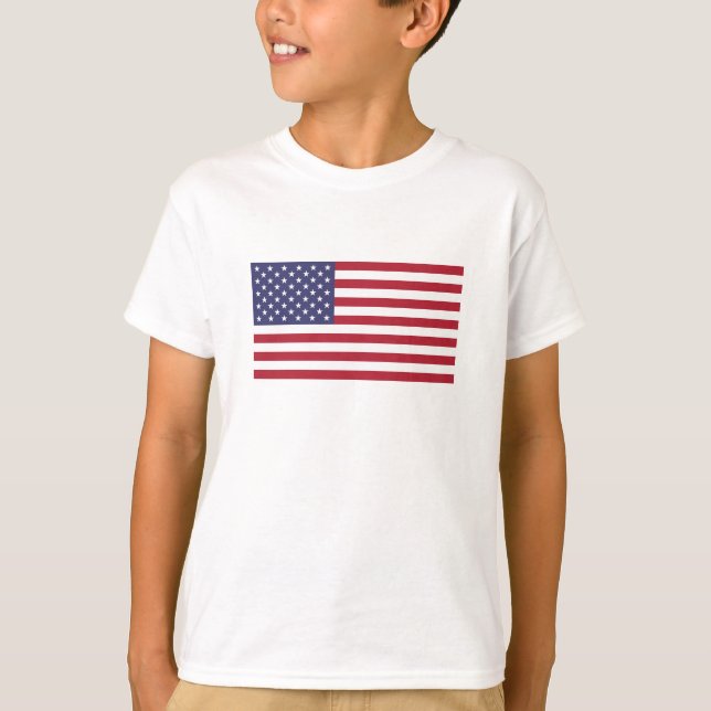 Camiseta Bandeira Americana (Frente)