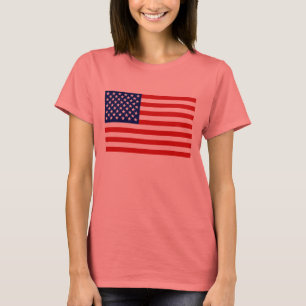 Camiseta bandeira americana