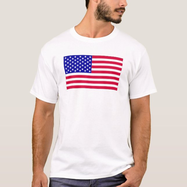 Camiseta Bandeira americana (Frente)