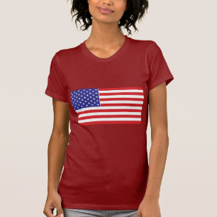 Camiseta Bandeira Americana