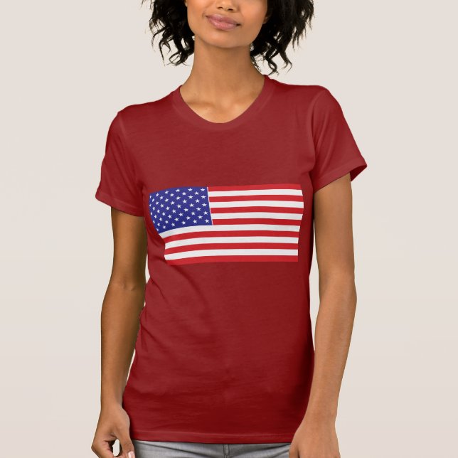 Camiseta Bandeira Americana (Frente)