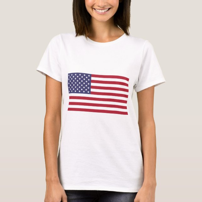 Camiseta Bandeira americana (Frente)