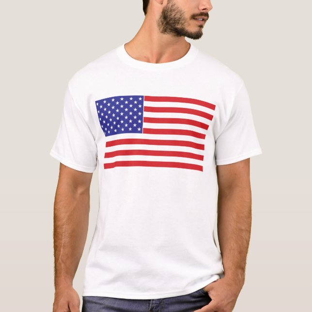 Camiseta Bandeira Americana (Frente)
