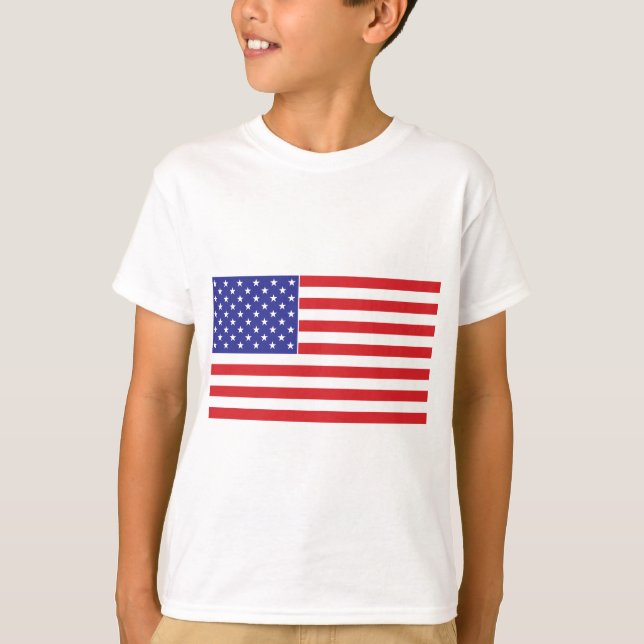 Camiseta Bandeira Americana (Frente)