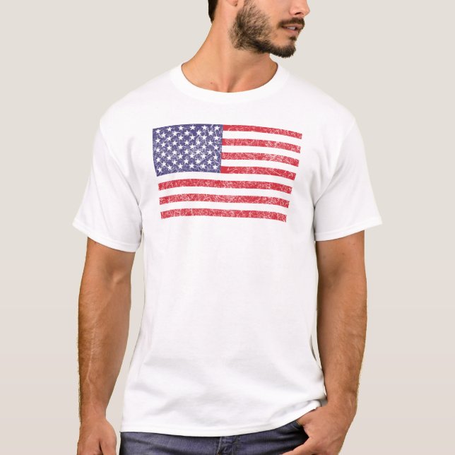 Camiseta Bandeira americana (Frente)