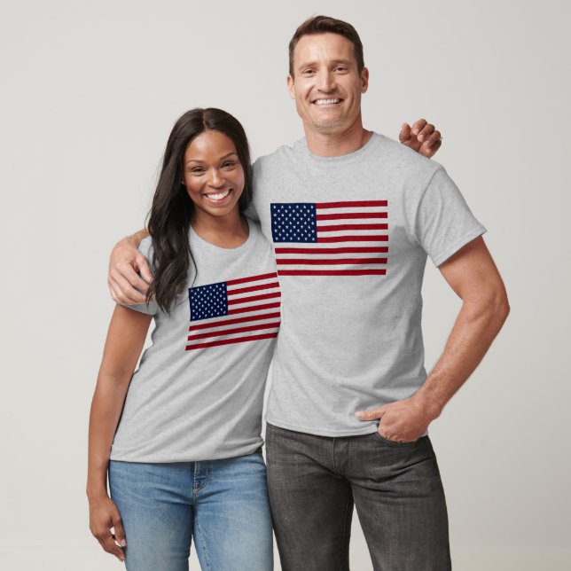 Camiseta Bandeira Americana (Unissex)