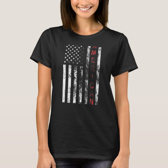 Camiseta Bandeira Americana (Frente)