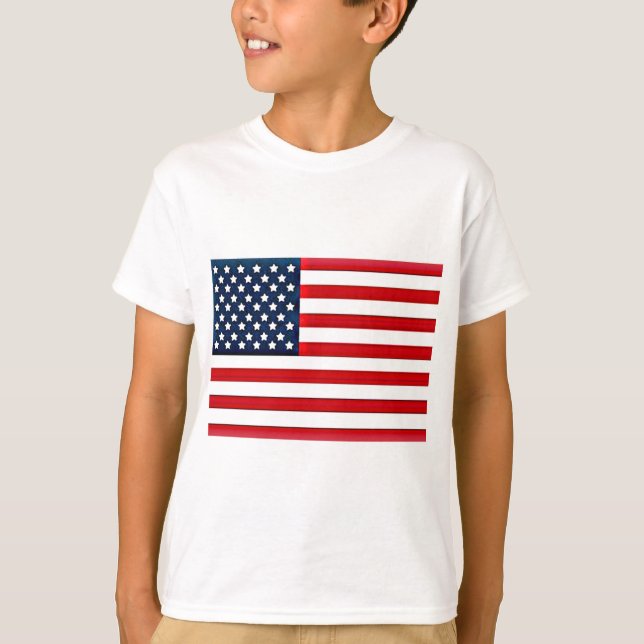 Camiseta Bandeira Americana (Frente)
