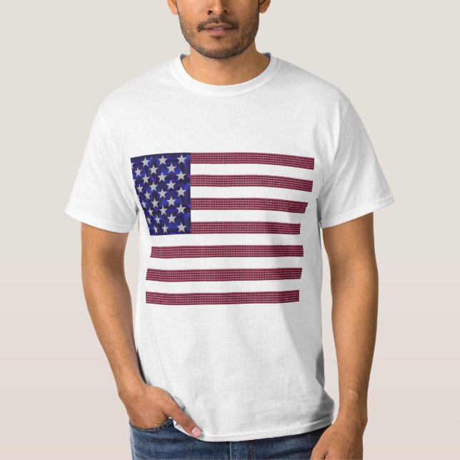 Camiseta Bandeira Americana (Frente)