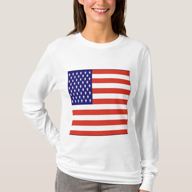 Camiseta Bandeira americana (Frente)