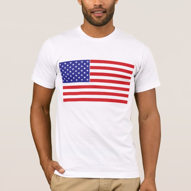 Camiseta Bandeira Americana (Frente)