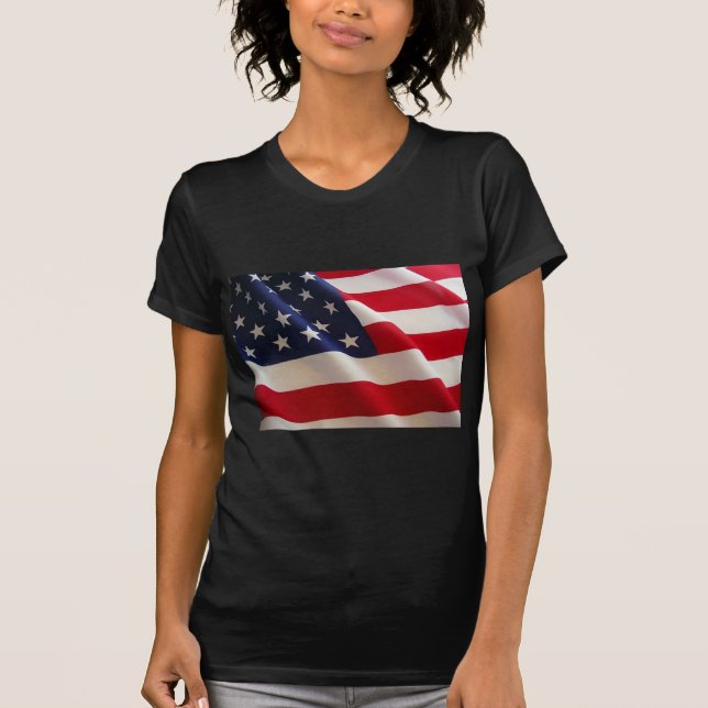 Camiseta Bandeira americana (Frente)
