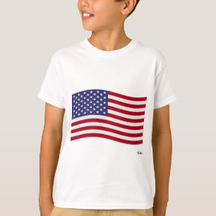 Camiseta Bandeira Americana
