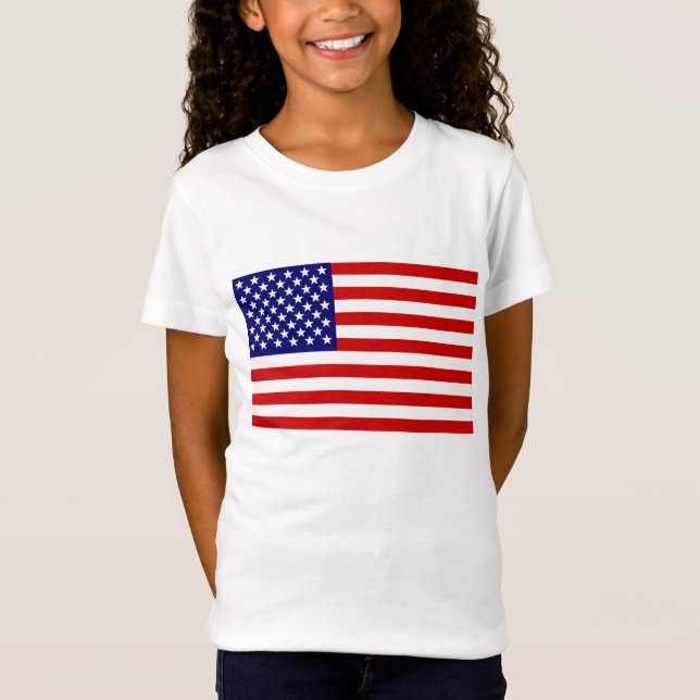 Camiseta Bandeira americana (Frente)
