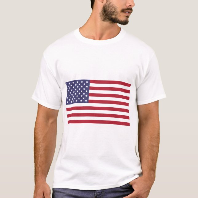 Camiseta Bandeira Americana (Frente)
