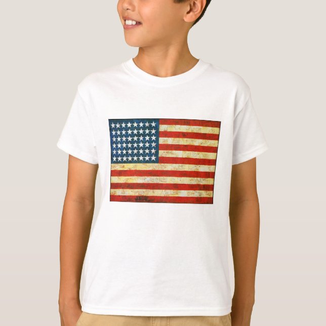 Camiseta Bandeira Americana (Frente)
