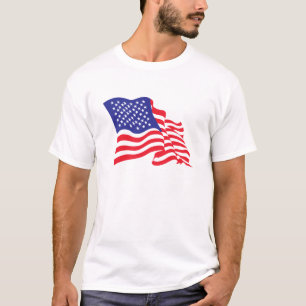 Camiseta bandeira americana