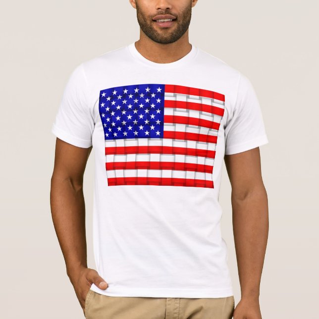 Camiseta Bandeira Americana (Frente)