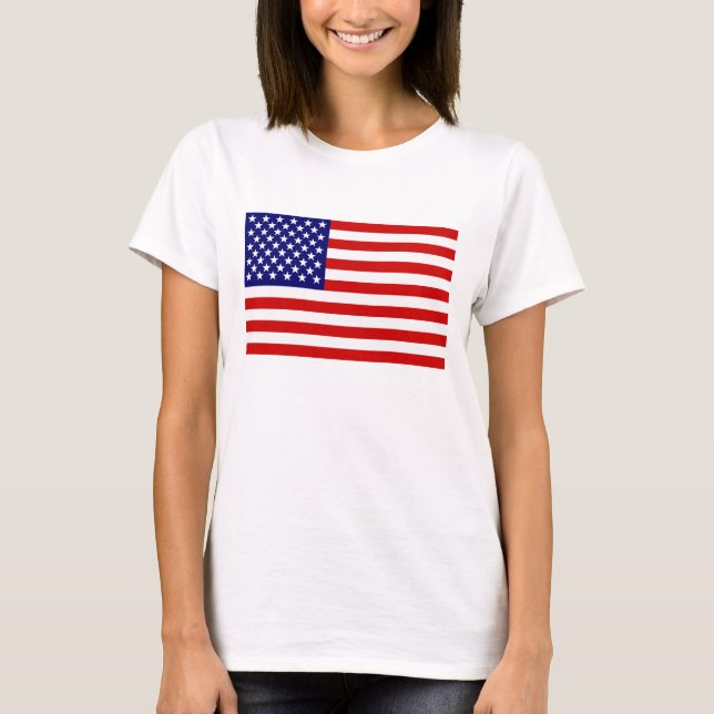 Camiseta bandeira americana (Frente)