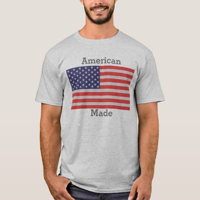 Camiseta bandeira americana (Frente)
