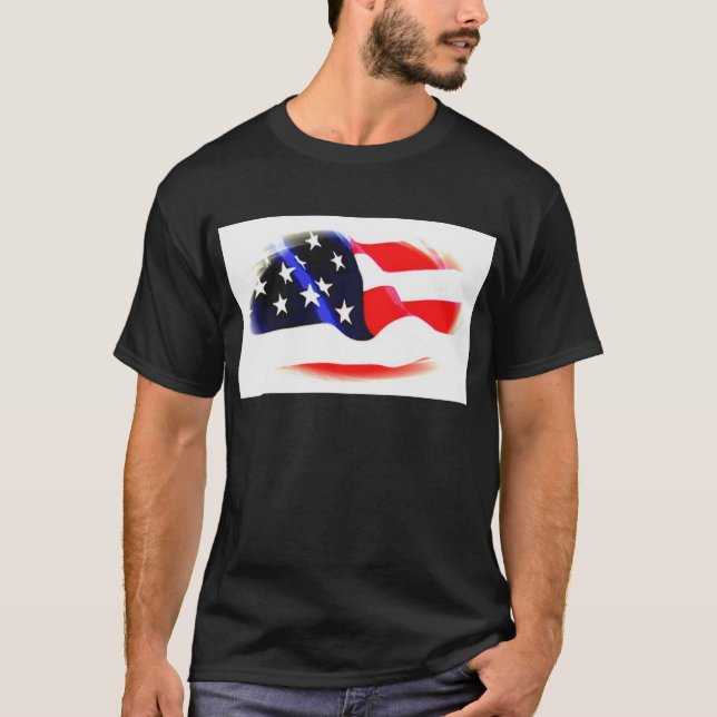 Camiseta Bandeira Americana (Frente)