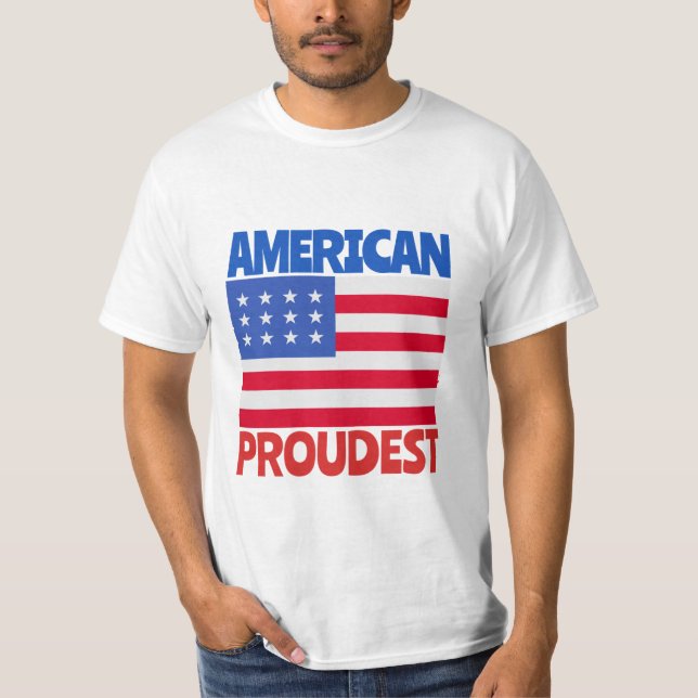 Camiseta Bandeira Americana (Frente)