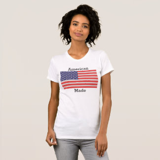 Camiseta bandeira americana