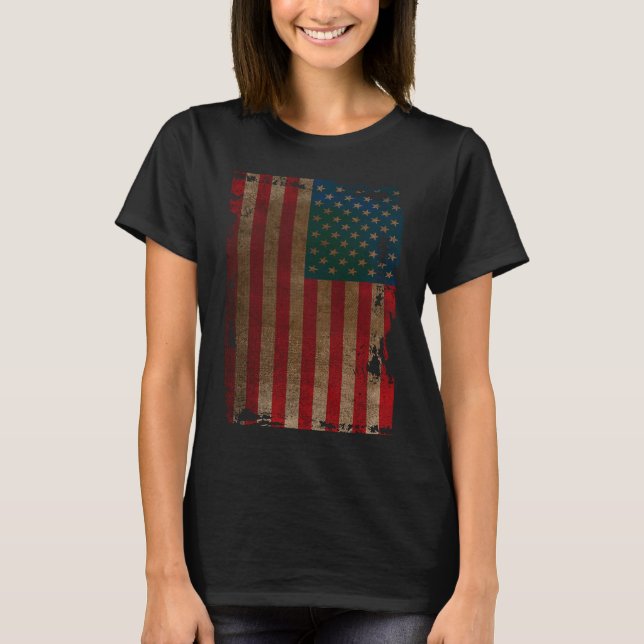 Camiseta bandeira americana 1 (Frente)