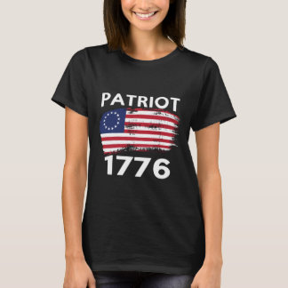 Camiseta Bandeira americana | 1776 patrióticos de Betsy