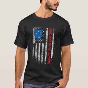 Camiseta Bandeira Americana 23ª Divisão de Infantaria Camis