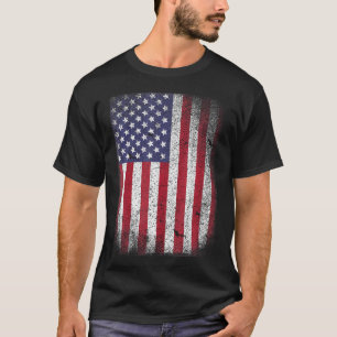 Camiseta Bandeira Americana 4º De Julho Red White Star Str