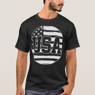 Camiseta Bandeira Americana 4 de julho
