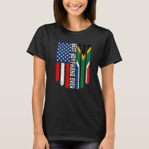 Camiseta Bandeira Americana África do Sul - Melhor Namorado