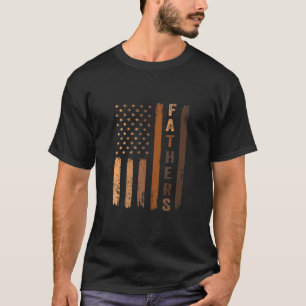 Camiseta Bandeira Americana Africana Melanin Black History