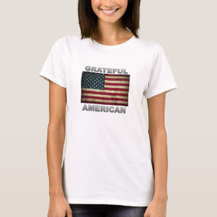 Camiseta Bandeira Americana - Americano Grato