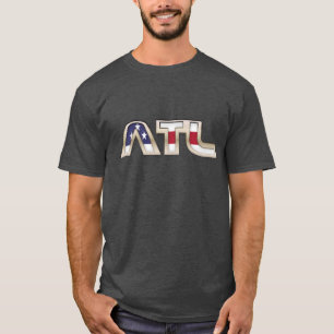 Camiseta bandeira americana ATL