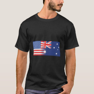 Camiseta Bandeira Americana Austrália