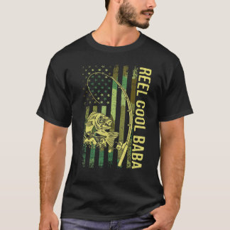 Camiseta Bandeira Americana Baba Legal Cara da Bobina de Pe