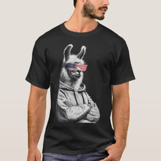 Camiseta Bandeira Americana Bandeira Dos EUA 4 De Julho Pat