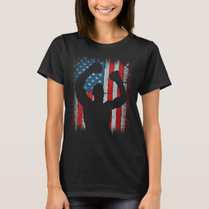 Camiseta Bandeira Americana Boxe Kickboxing Patriótico 4