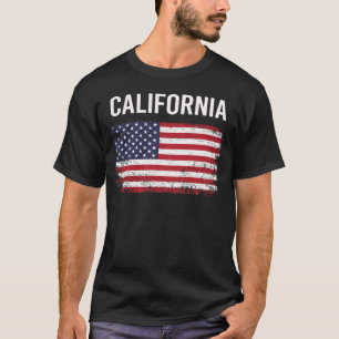 Camiseta Bandeira Americana Califórnia