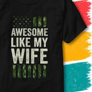 Camiseta Bandeira Americana Camuflada Militar Incrível Como