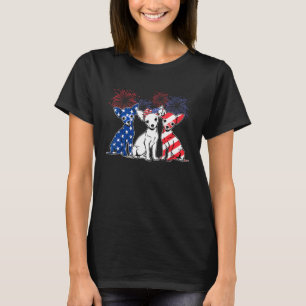 Camiseta Bandeira Americana Cana Chinhuahua Cuja Frota 4 De