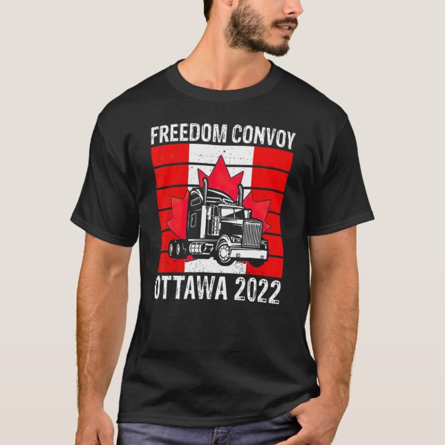 Camiseta Bandeira Americana Canadá Voar Ottawa 20 (Frente)